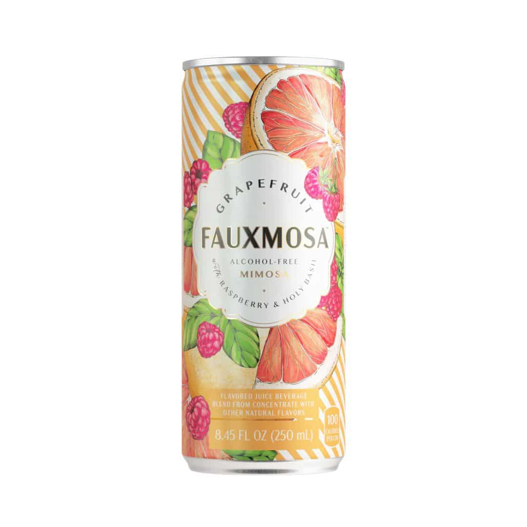 Fauxmosa - Grapefruit with Raspberry & Holy Basil-image