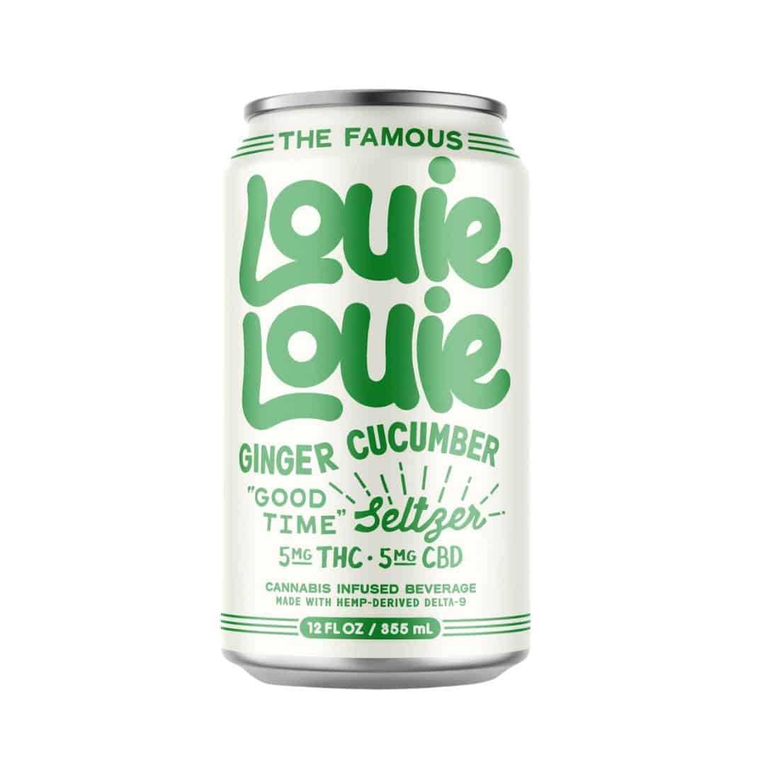 Louie Louie - Ginger Cucumber Good Time Seltzer-image