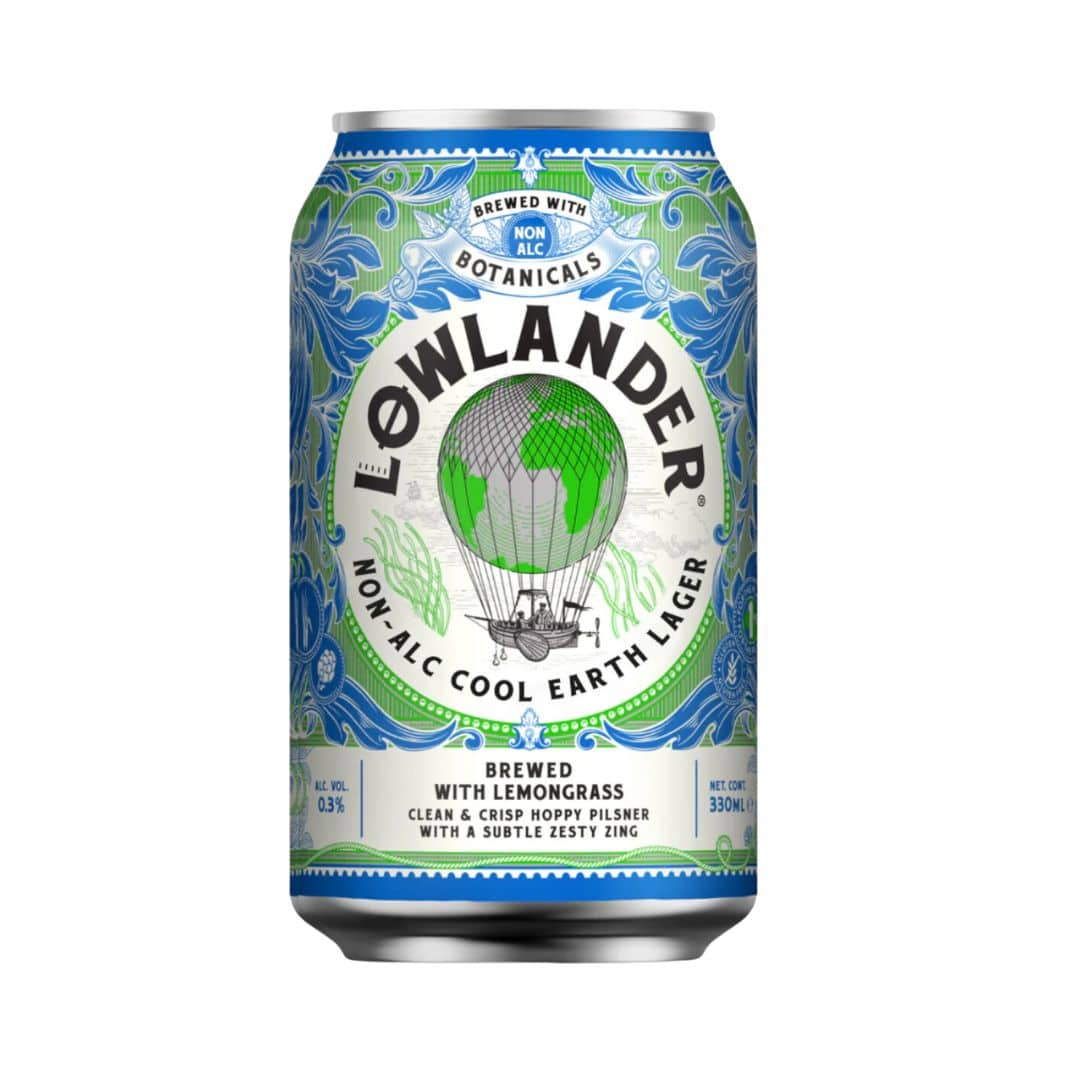 Lowlander - Non-Alc Cool Earth Lager-image