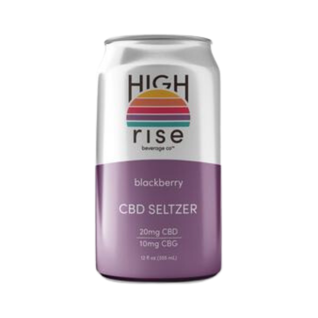 High Rise - Blackberry CBD Seltzer-image