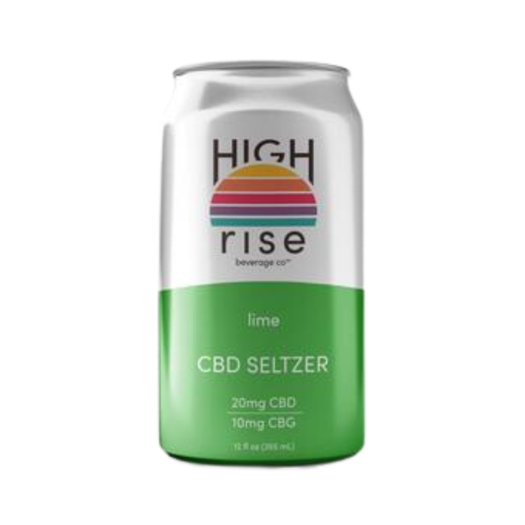 High Rise - Lime CBD Seltzer-image