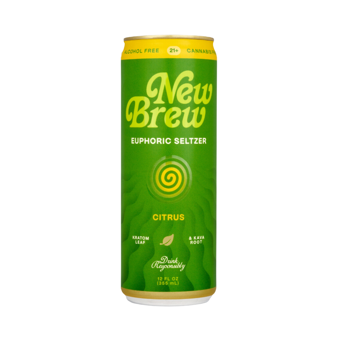 New Brew Euphoric Seltzer - Citrus-image
