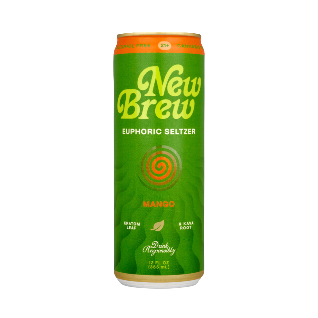 New Brew Euphoric Seltzer - Mango-image