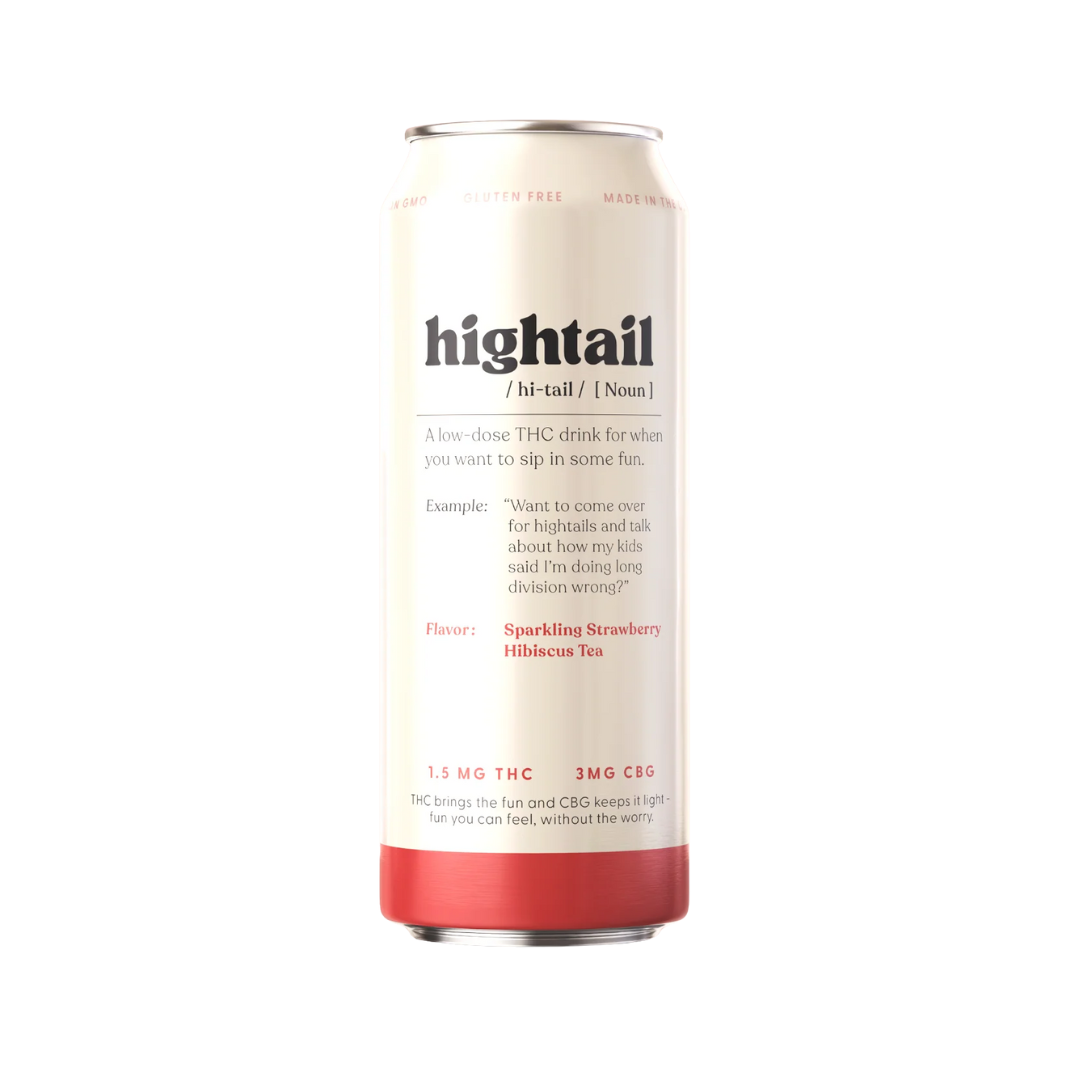 Hightail - Sparkling Strawberry Hibiscus Tea-image