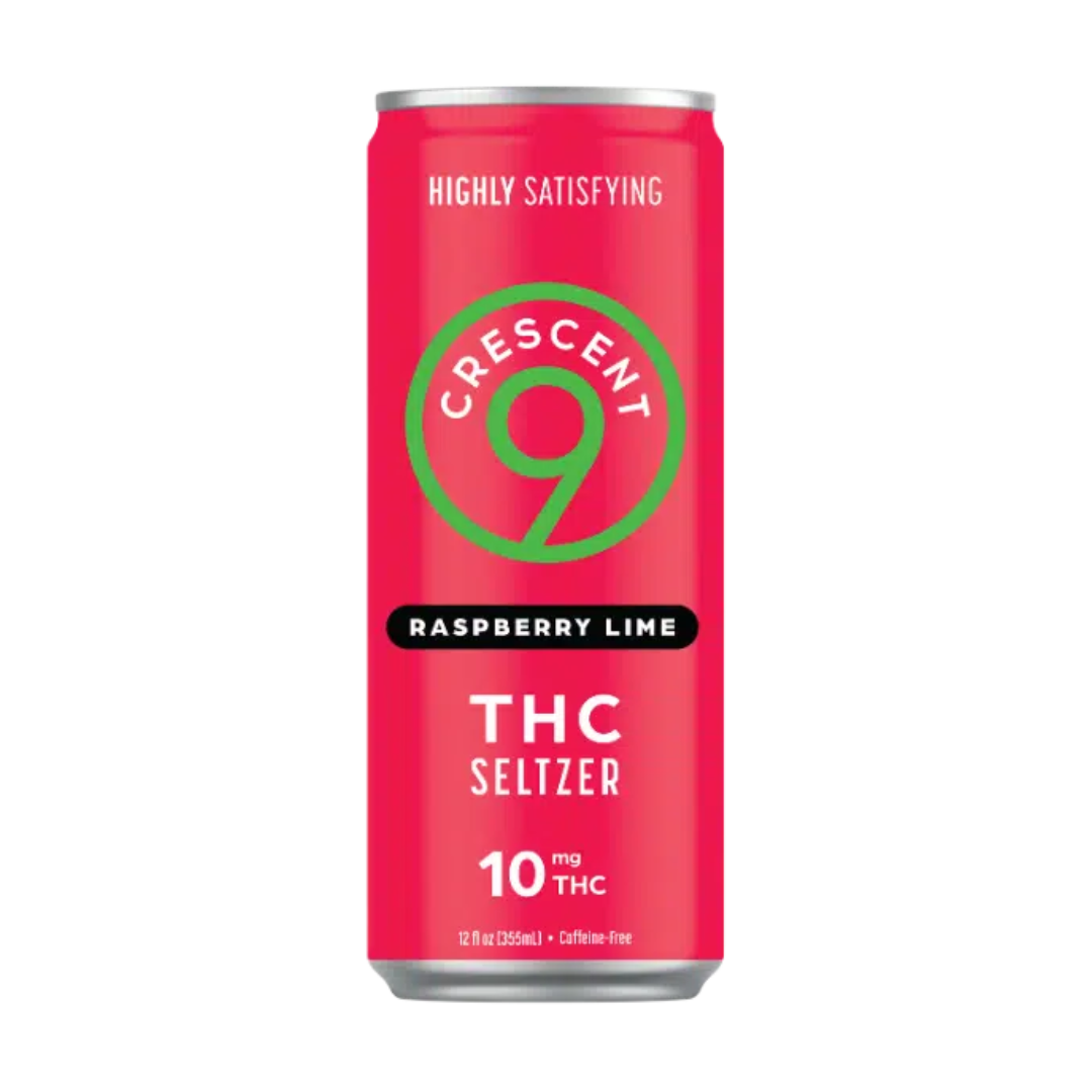 Crescent 9 - Raspberry Lime THC Seltzer-image