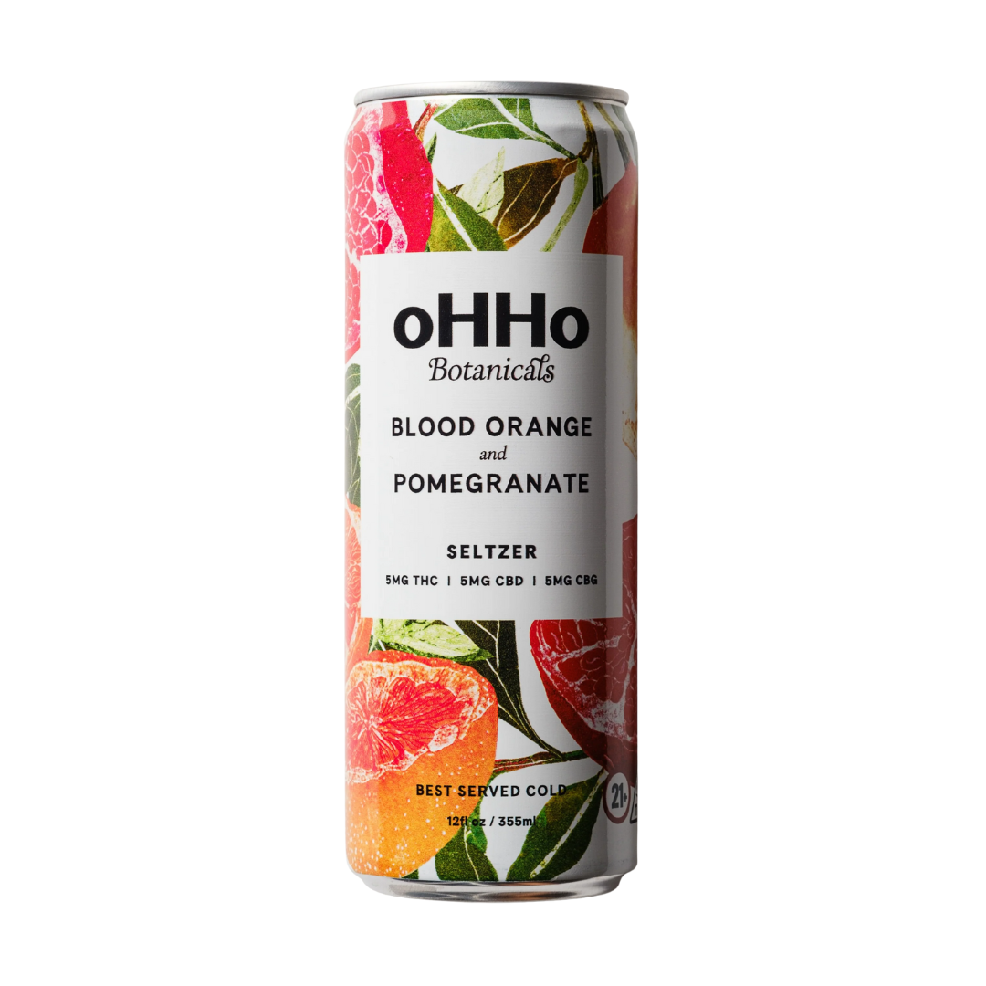 Ohho - Blood Orange and Pomegranate Seltzer-image