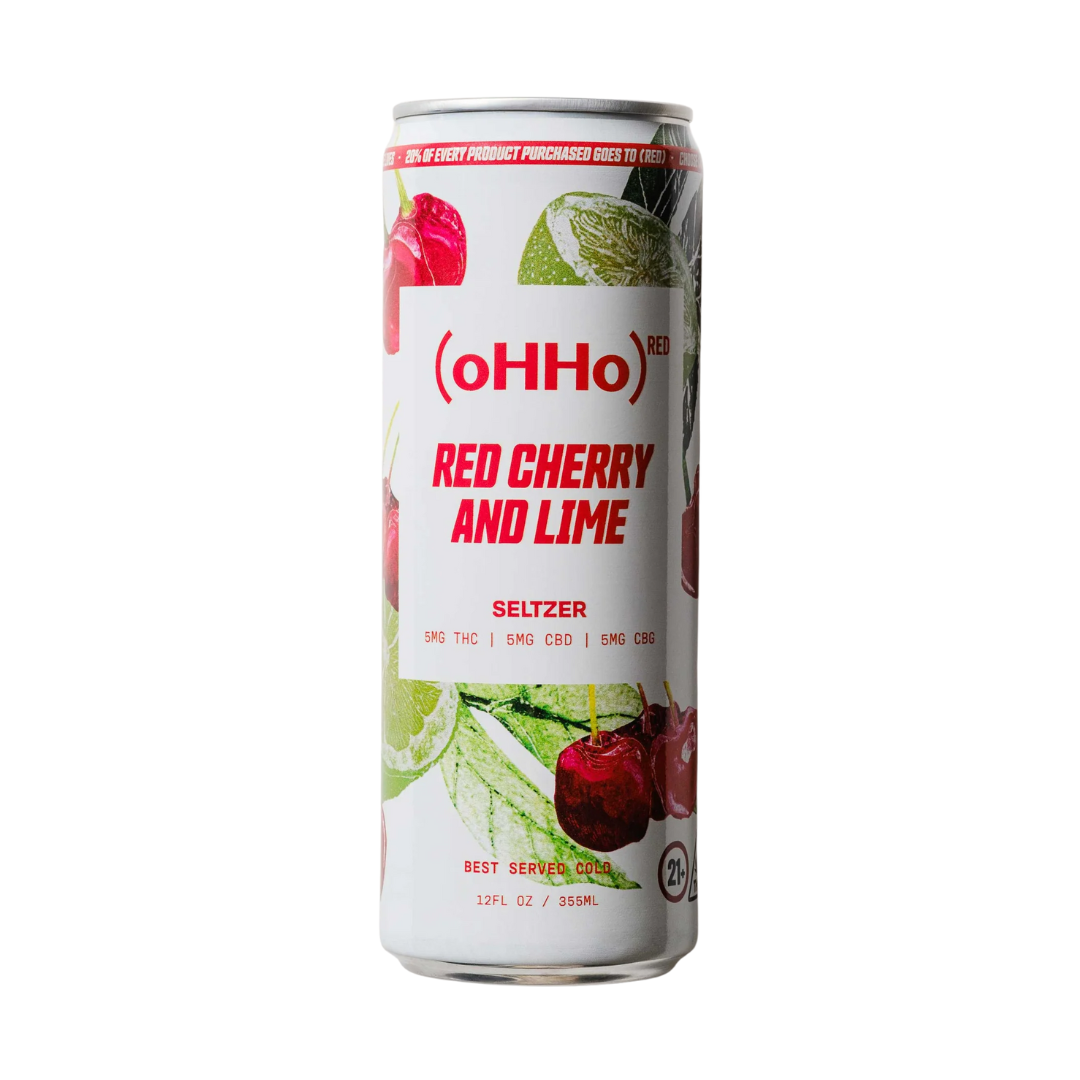 Ohho - Red Cherry and Lime Seltzer-image