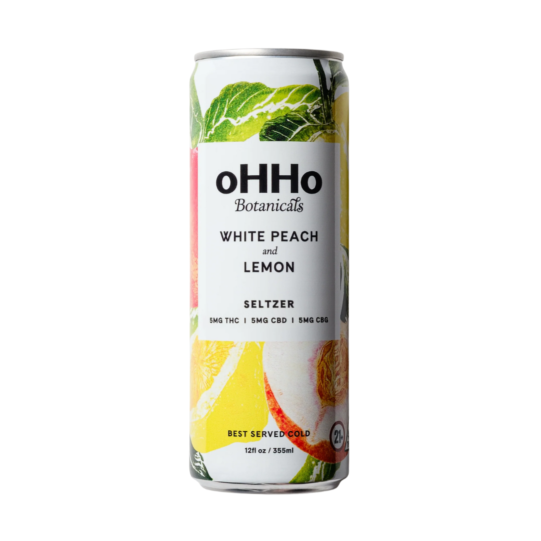 Ohho - White Peach & Lemon Seltzer-image